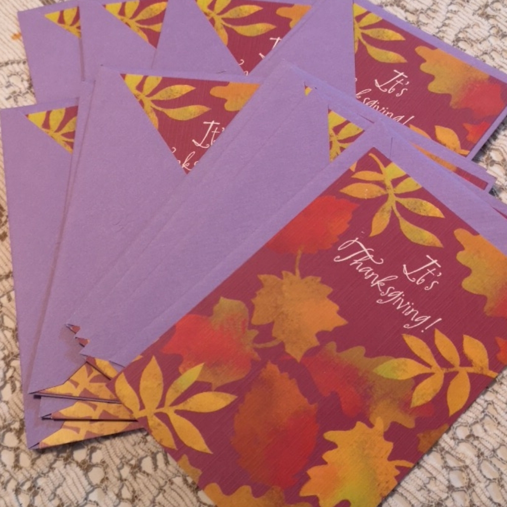 Set of 15 Thanksgiving Cards